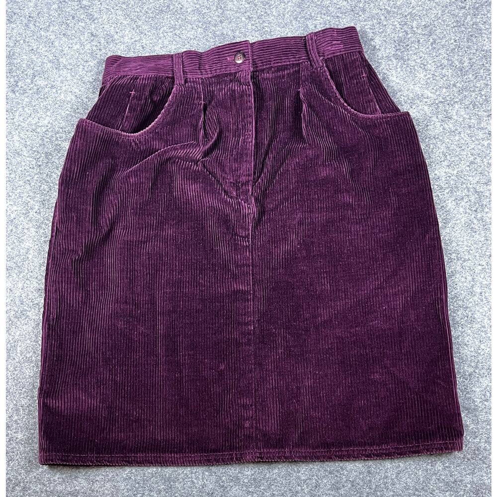 Ruff Hewn Corduroy Knee Length Skirt Size Unknown see measurements for size